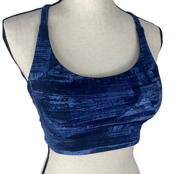 Lululemon Train Times Sports Bra Transition Multi Midnight Navy Womens Size 6 - Picture 1 of 9